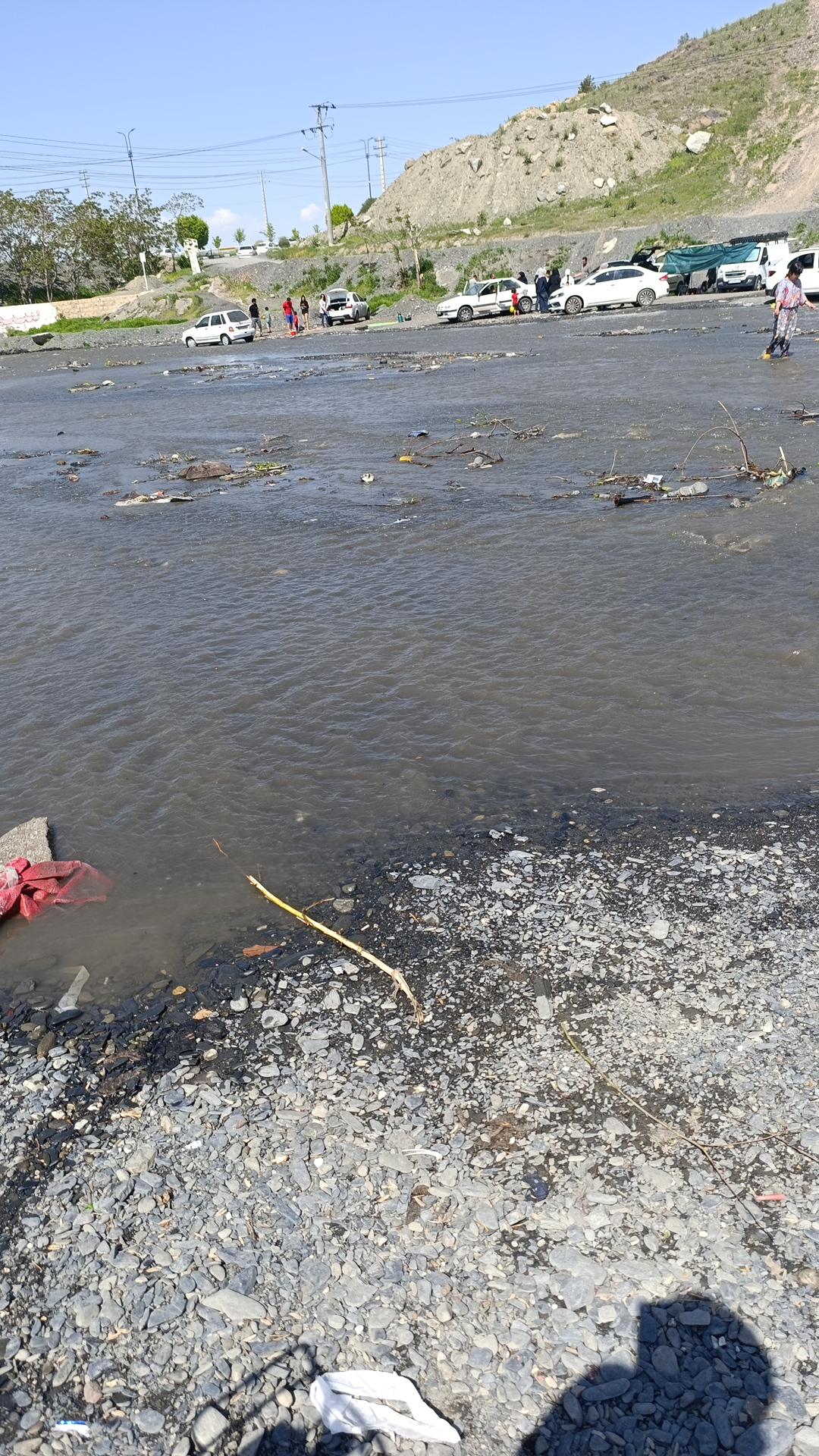 عکس رودخانه طرقبه