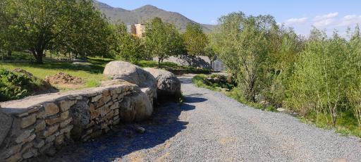 عکس باغ امام زاده کوه