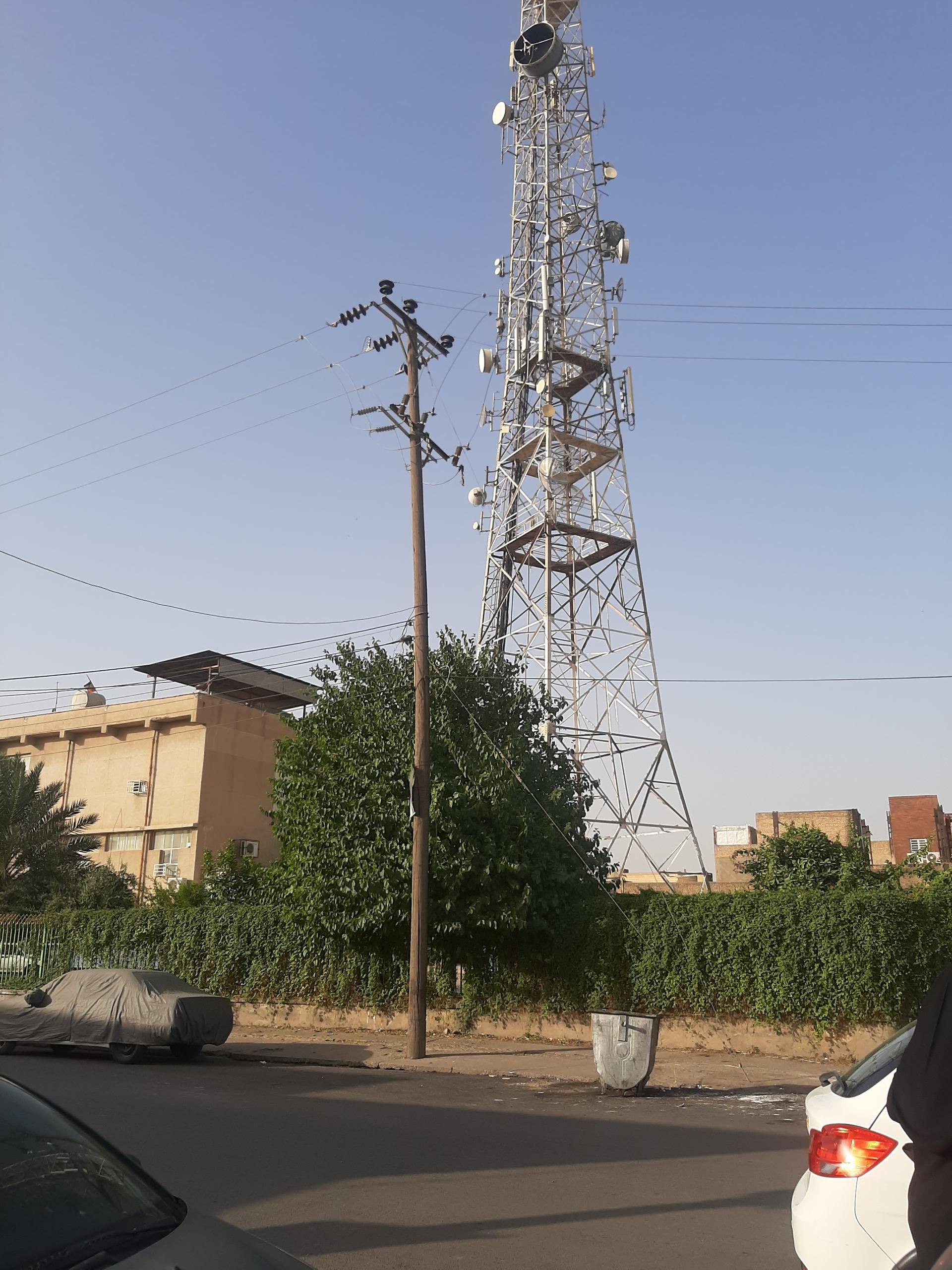 عکس دکل مخابرات 