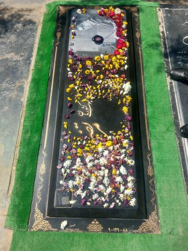 عکس آرامگاه مرتضی پاشایی