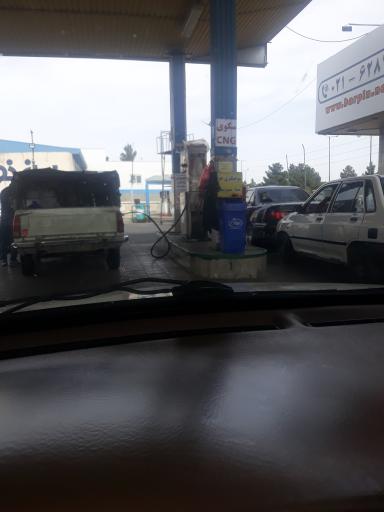 عکس پمپ گاز CNG سرخه