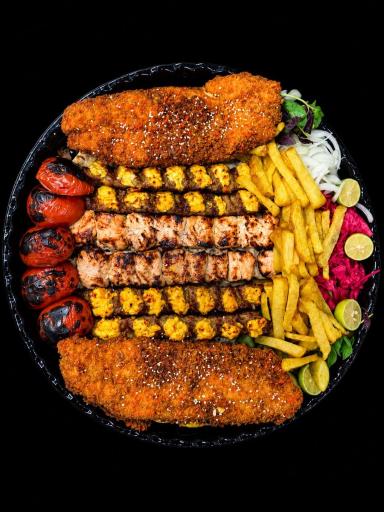عکس کباب و جوجه سورتمه
