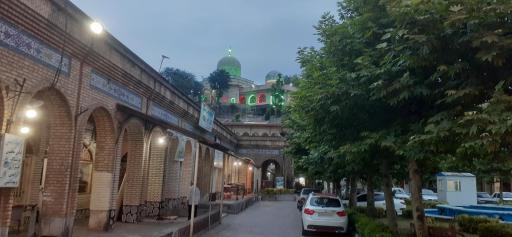 عکس بازار بزرگ امامزاده هاشم