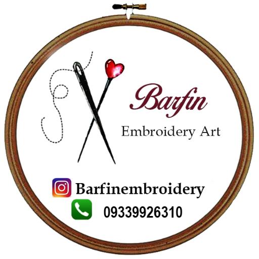 عکس گلدوزی برفین