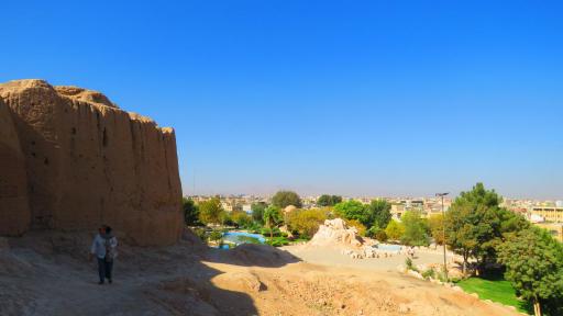 عکس قلعه دختر کرمان