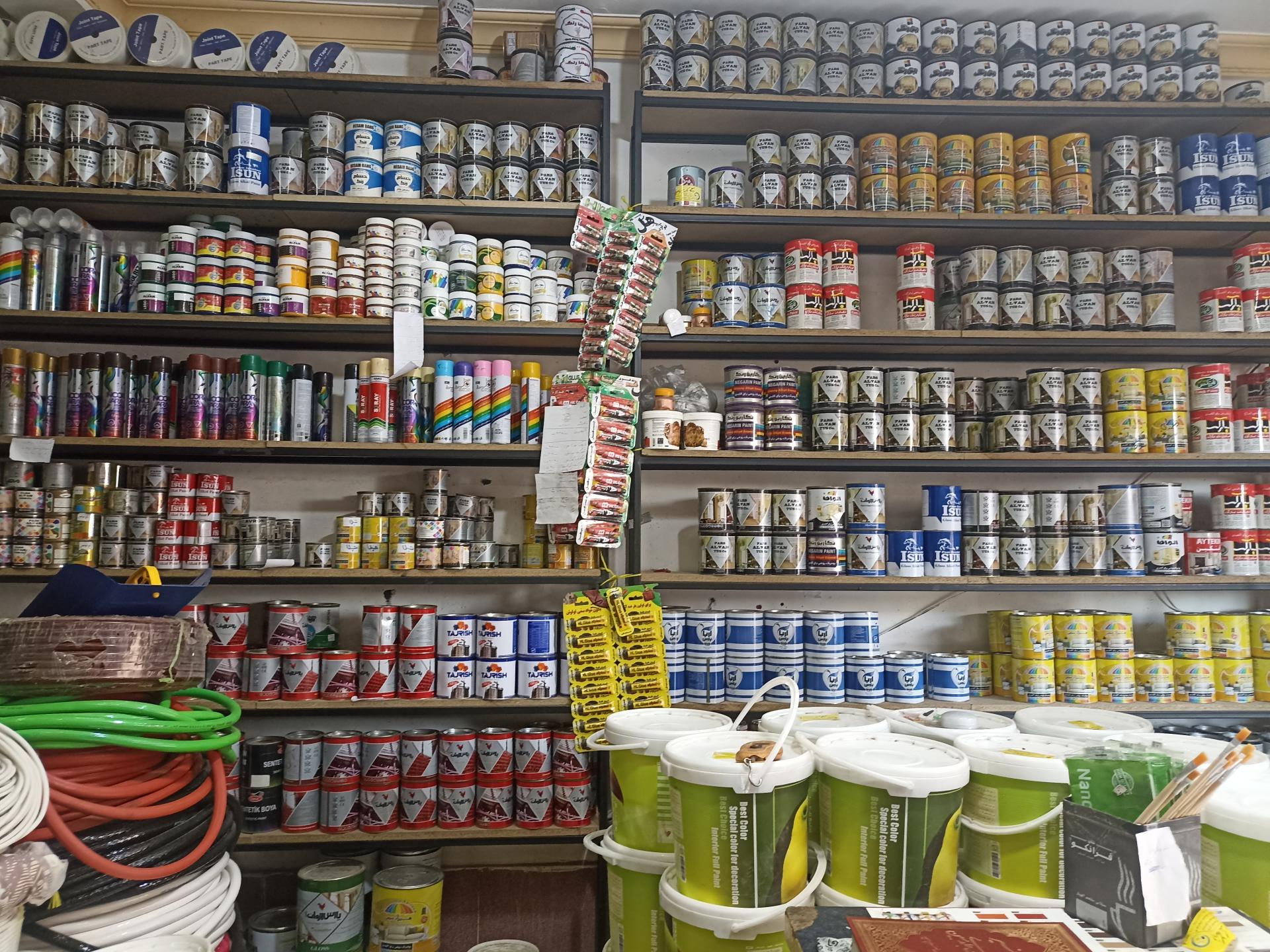 عکس فروشگاه رنگ و ابزار حسن زاده