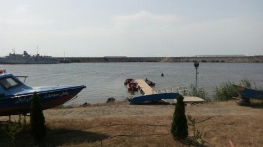 عکس ایستگاه نجات و گشت دریایی بندرانزلی