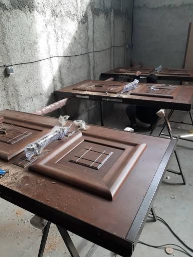 عکس تولید درب ضد سرقت محسن