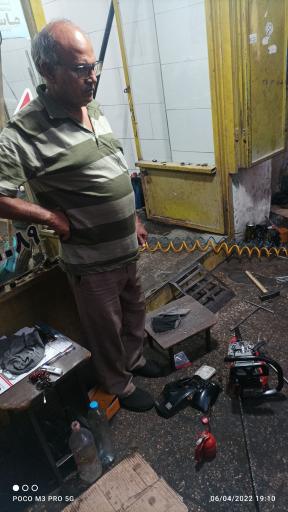 عکس تعمیر انواع موتور آب و برق امیر