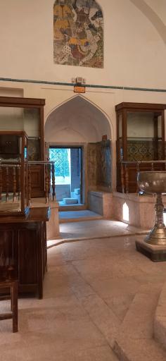 عکس حمام موزه سیم و زر کرمان 