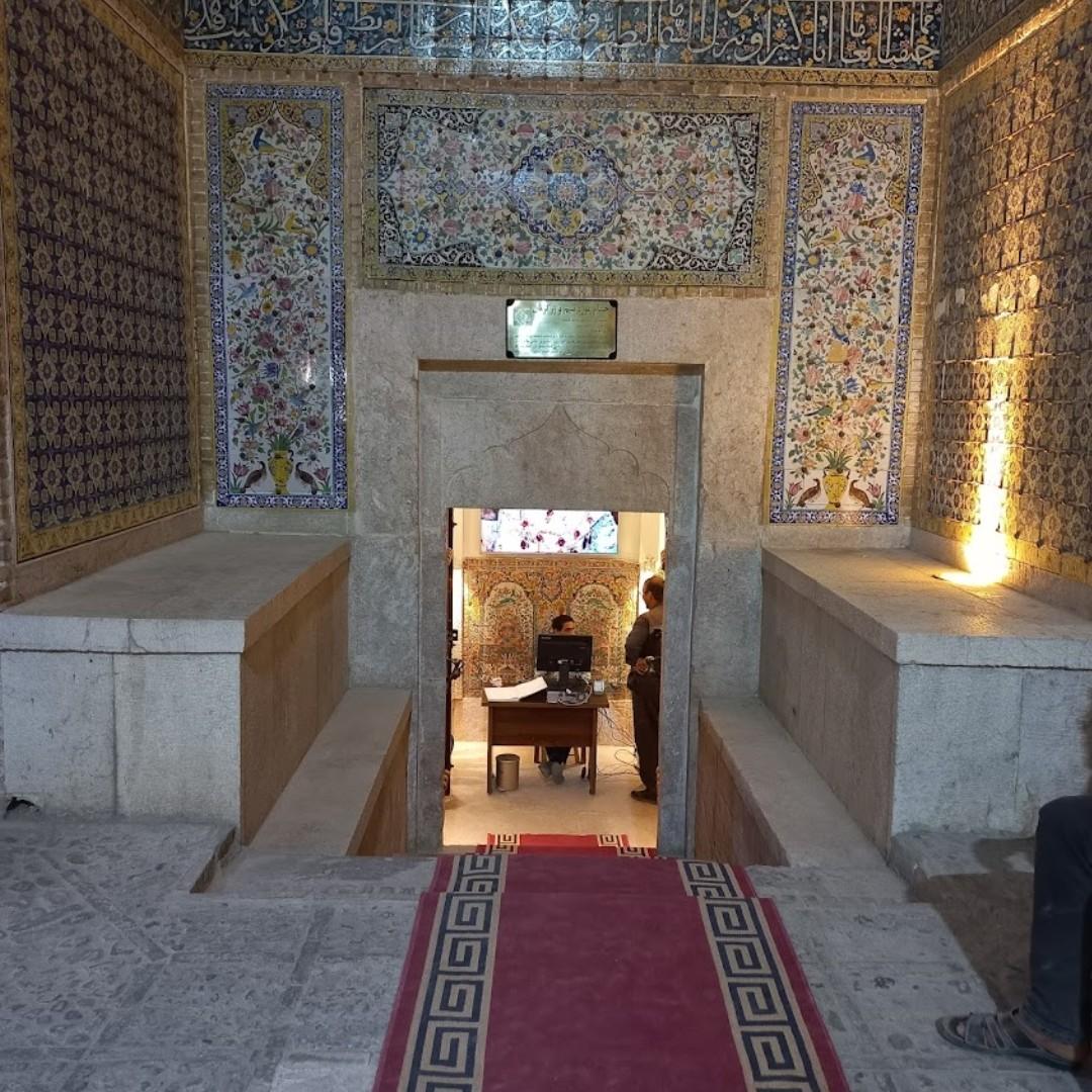 عکس حمام موزه سیم و زر کرمان 