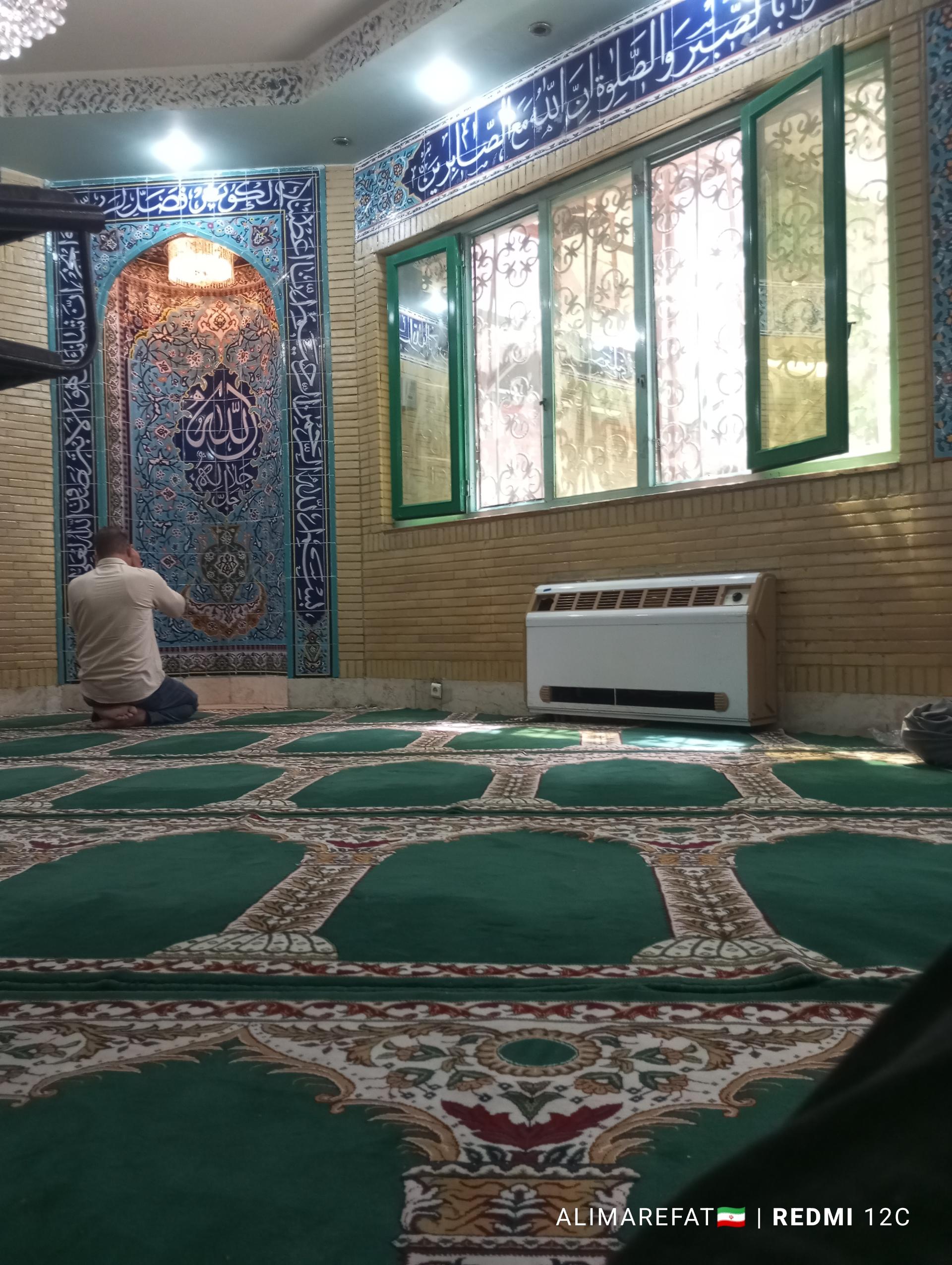 عکس نمازخانه بیمارستان مدرس