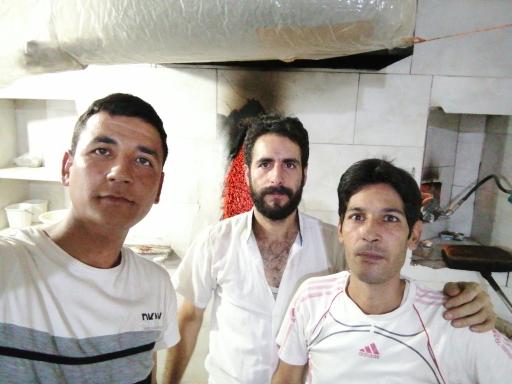 عکس نانوایی سنگک صدیق