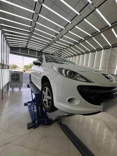 عکس کارشناسی خودرو و تشخیص رنگ دهقان 