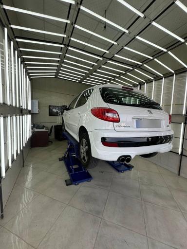 عکس کارشناسی خودرو و تشخیص رنگ دهقان 