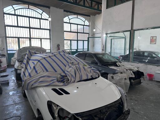 عکس کلینیک رنگ خودرو کوشا