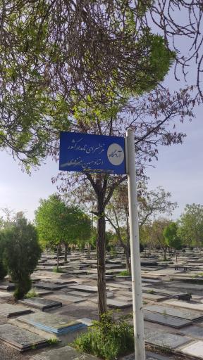 عکس آرامگاه حسین منزوی