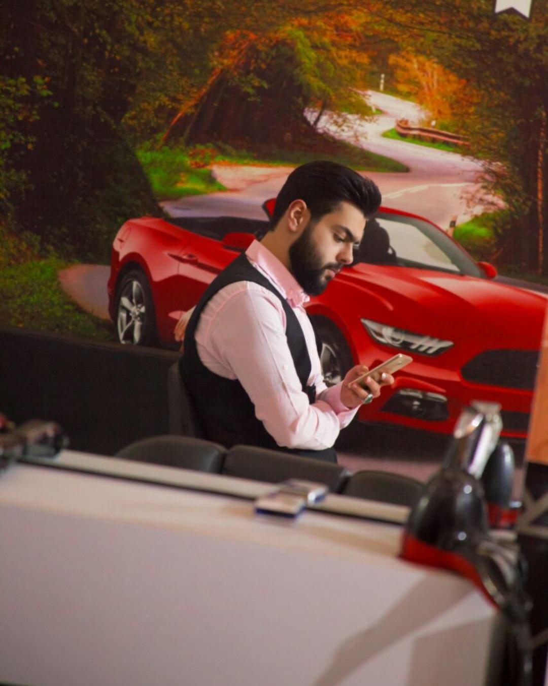 عکس آرایشگاه مجتبی علیزاده