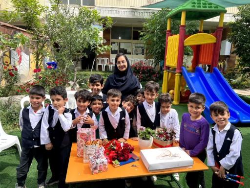 عکس پیش دبستانی نوید صدرا