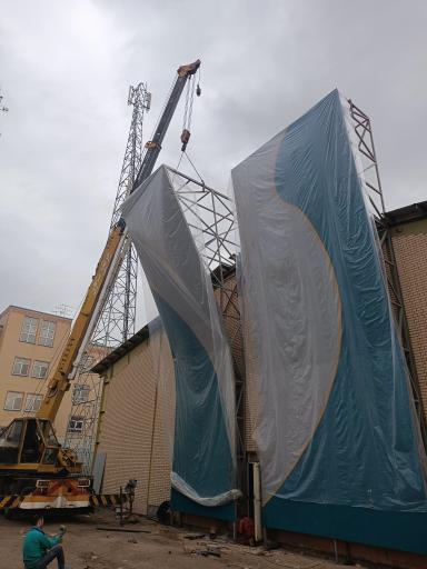 عکس جرثقیل شاهین 