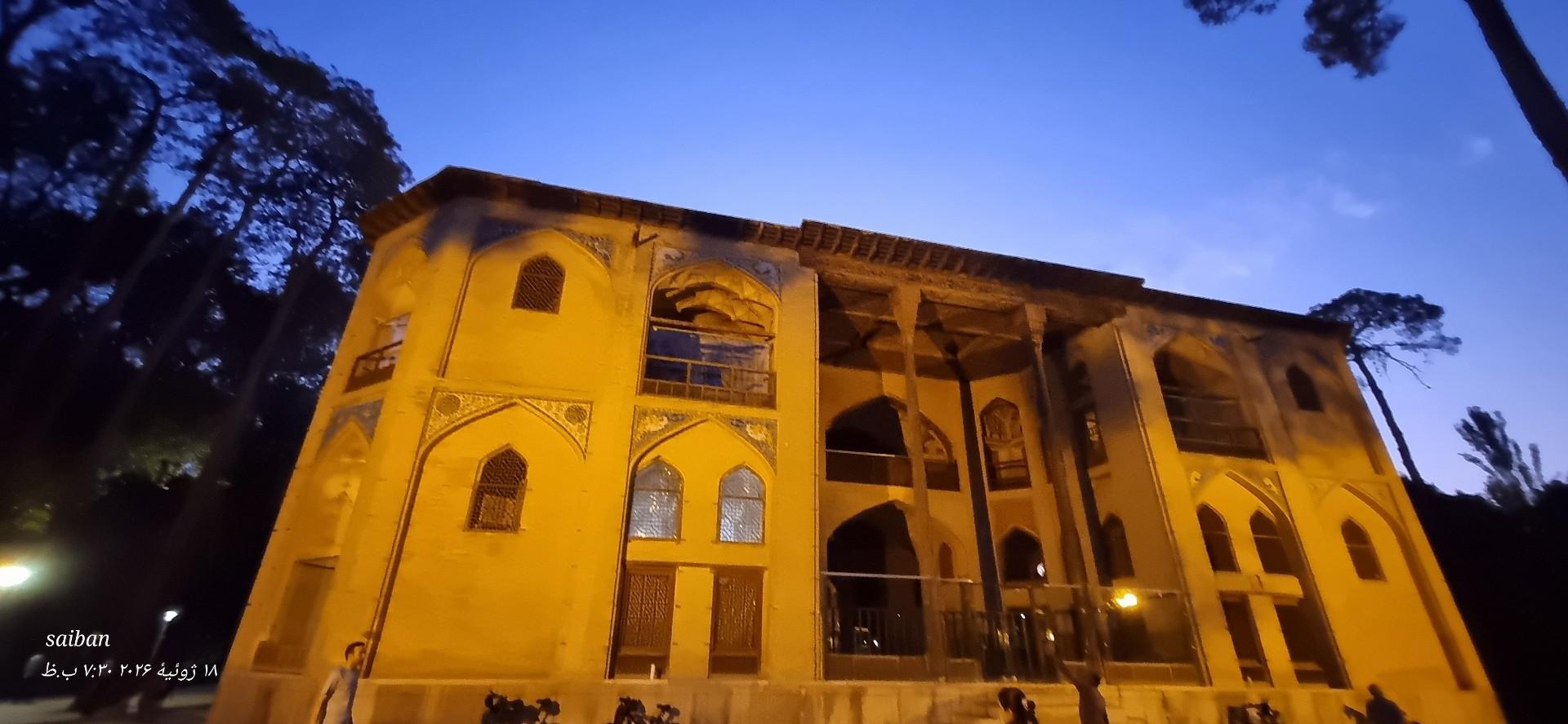 عکس کاخ و عمارت هشت بهشت
