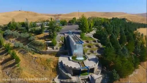 عکس آبشار مصنوعی پارک جنگلی داغلار باغی