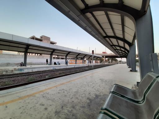 عکس ایستگاه راه آهن شهر قدس