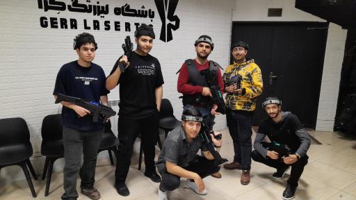 عکس باشگاه لیزر تگ گِرا