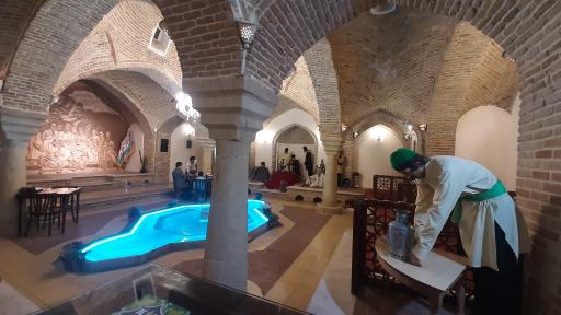 عکس حمام تاریخی قلعه