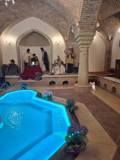 عکس حمام تاریخی قلعه