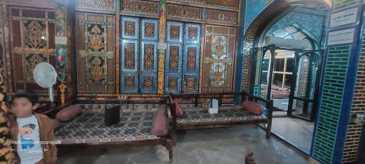 عکس سفره خانه سنتی باستانی