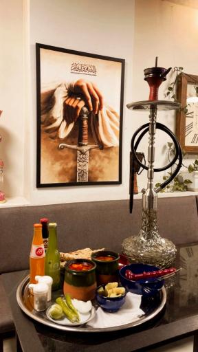 عکس سفره خانه سرای سنتی پامنار