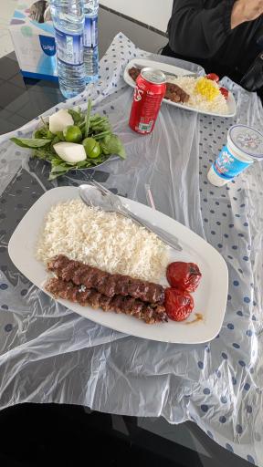 عکس نان داغ کباب داغ کرمی