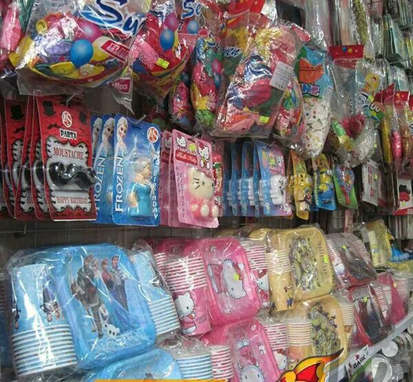 عکس انواع تم و کلیه لوازم تولد جشن