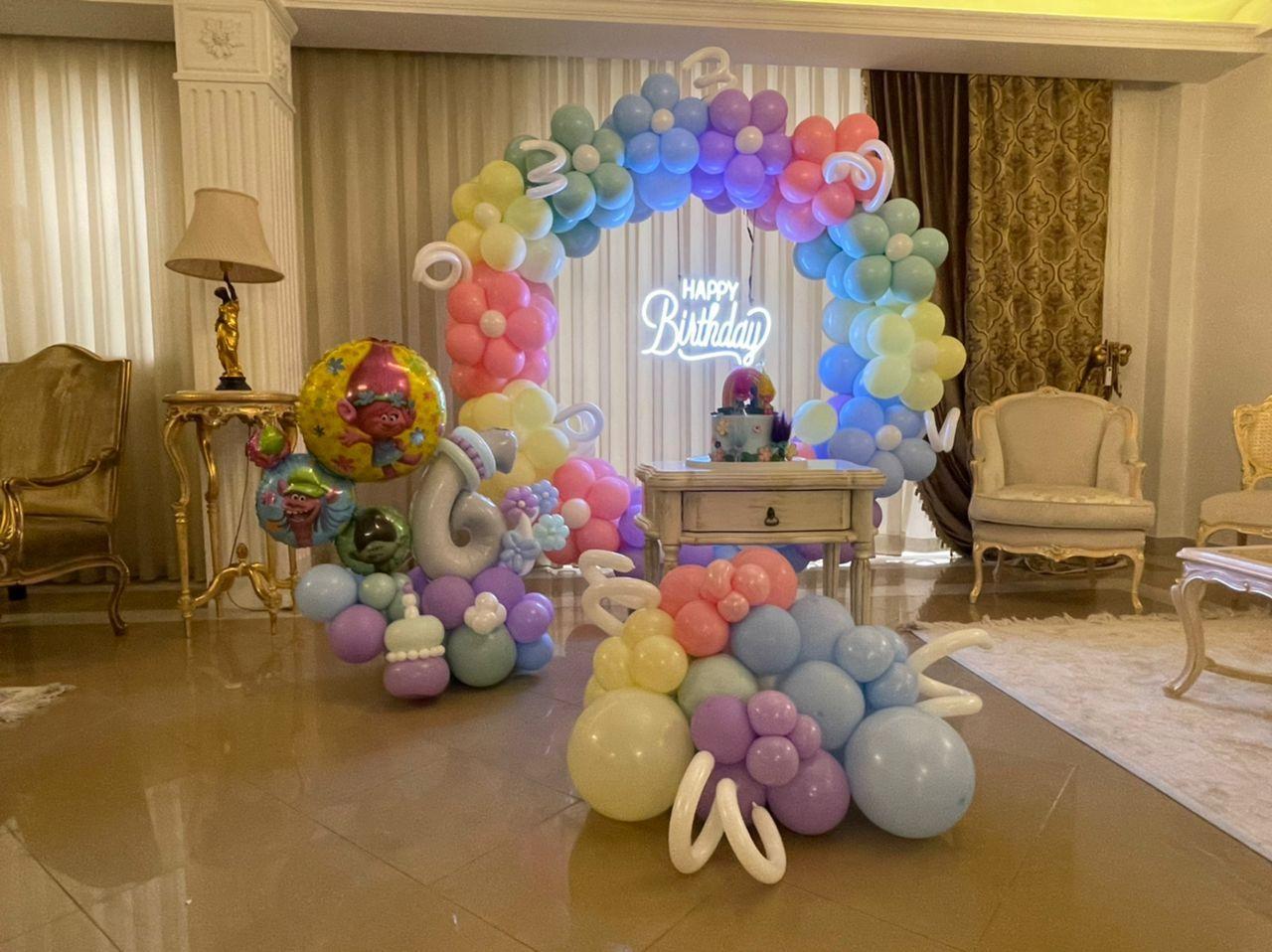 عکس لوازم تولد رنگارنگ