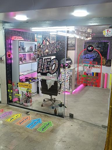 عکس استیکر لئو