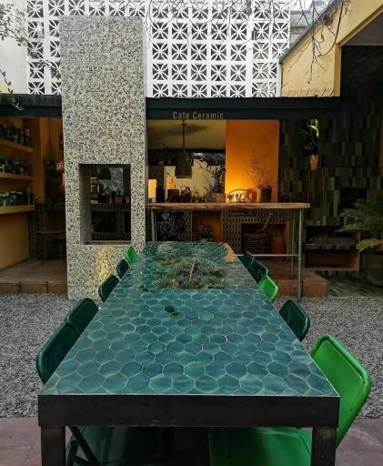 عکس کافه موزه سرامیک فرزانه