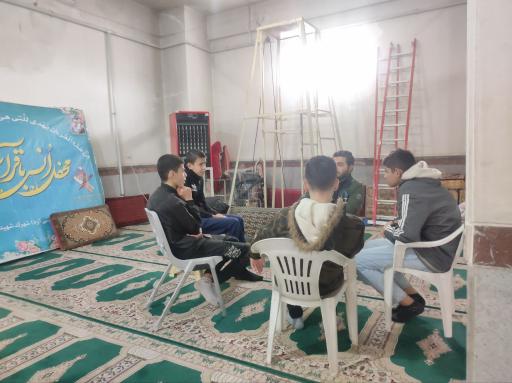 عکس جلسه قرآن حضرت علی اصغر (ع)