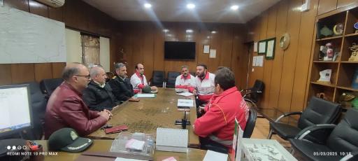 عکس جمعیت هلال احمر شهرستان ساوه