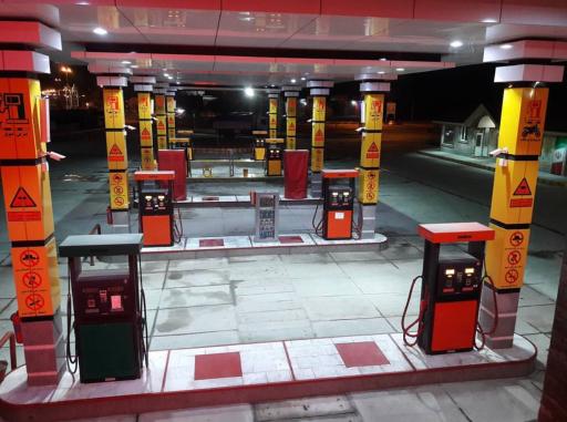 عکس جایگاه سوخت سموعی (بنزین و گازوییل)