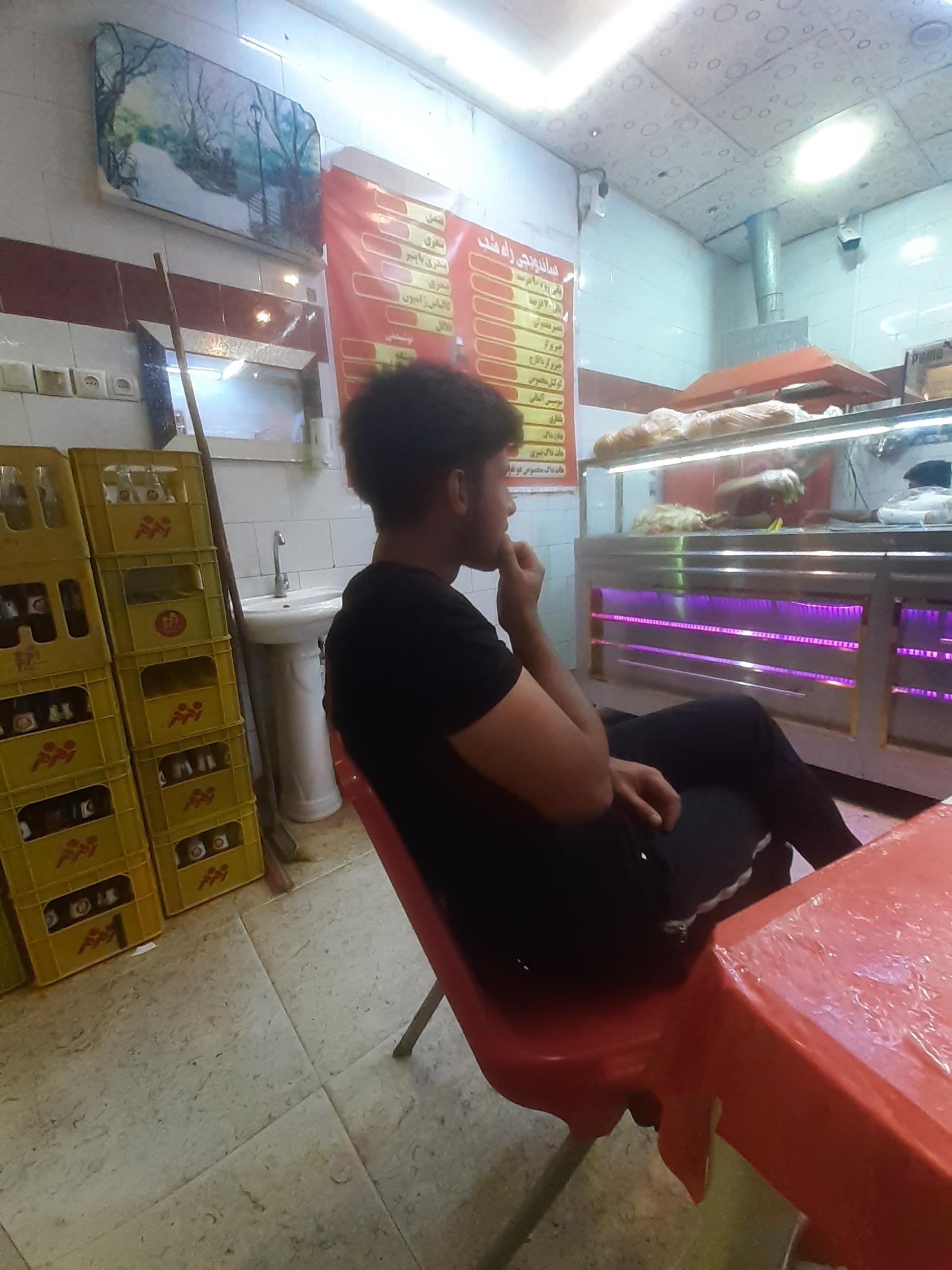 عکس ساندویچی راه شب