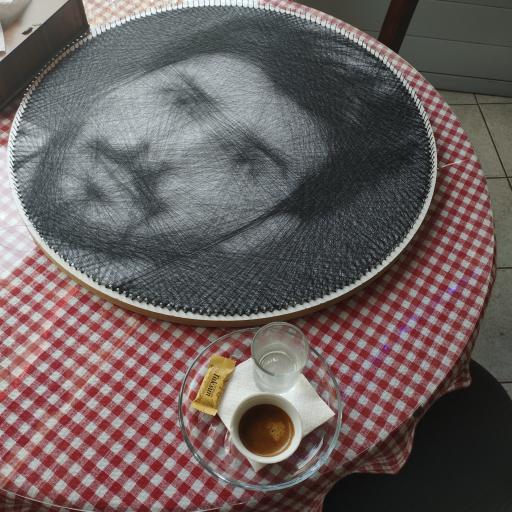 عکس گروه هنری ریسمون آرت ( تابلو میخ و نخ )