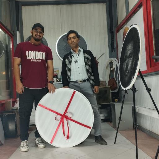 عکس گروه هنری ریسمون آرت ( تابلو میخ و نخ )