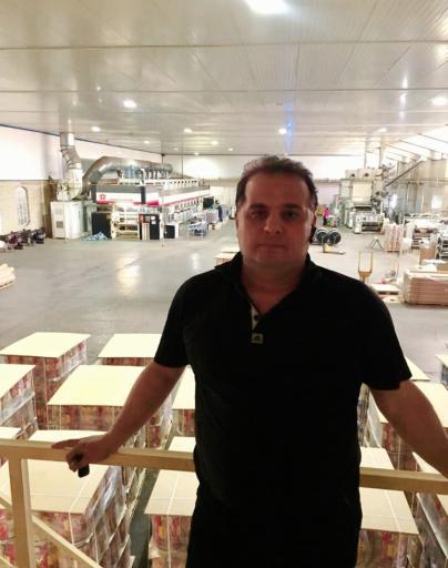 عکس چاپ و بسته بندی پلیمر پوشش افرا