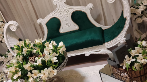 عکس تالار پذیرایی باغ ایرانی چهارگل