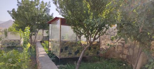 عکس تالار پذیرایی باغ ایرانی چهارگل
