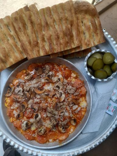 عکس فست فود و صبحانه مغربی