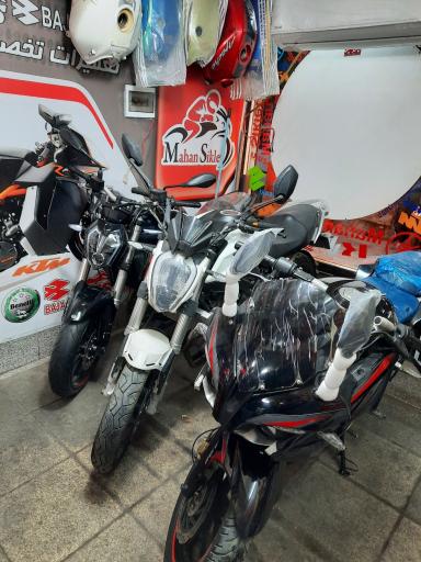 عکس موتور سیکلت ماهان (تندر شهاب)