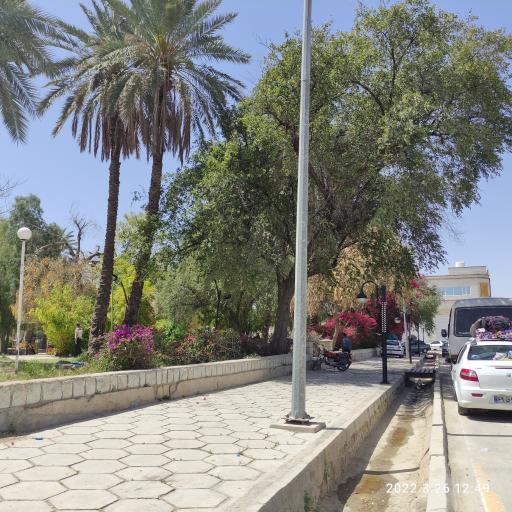 عکس باغ ملی لار