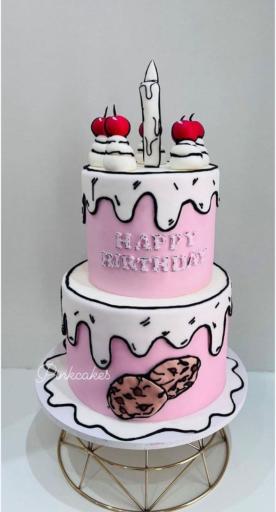 عکس کیک‌وشیرینی‌(الف)